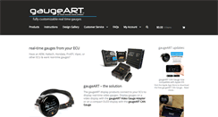 Desktop Screenshot of gaugeart.com